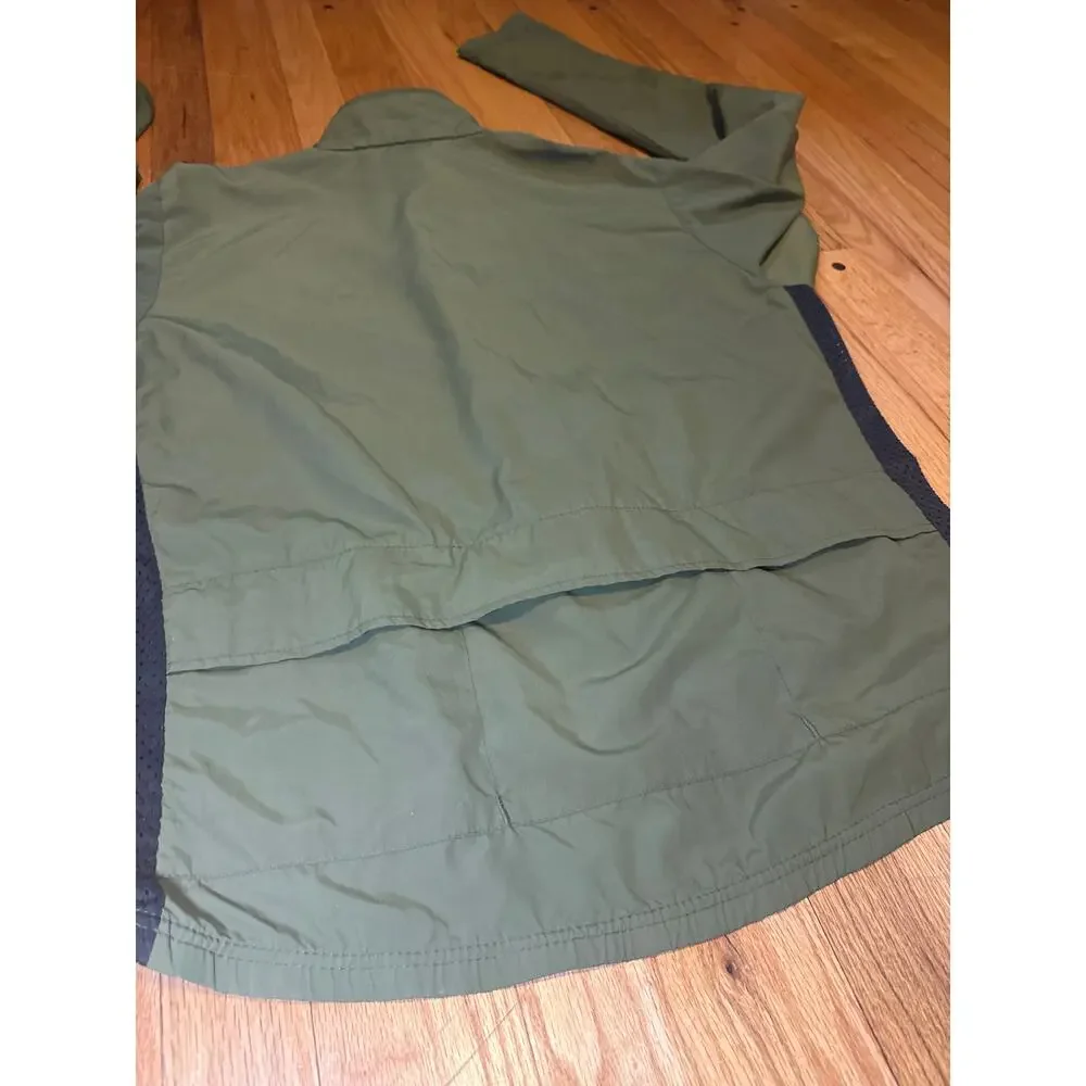 REI Novara Vtg Rain Jacket All Weather Cycling Hiking Unisex Sz L